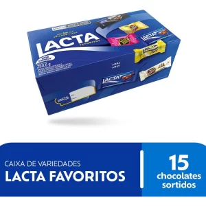 Caixa De Variedades Lacta Favoritos 250,6g